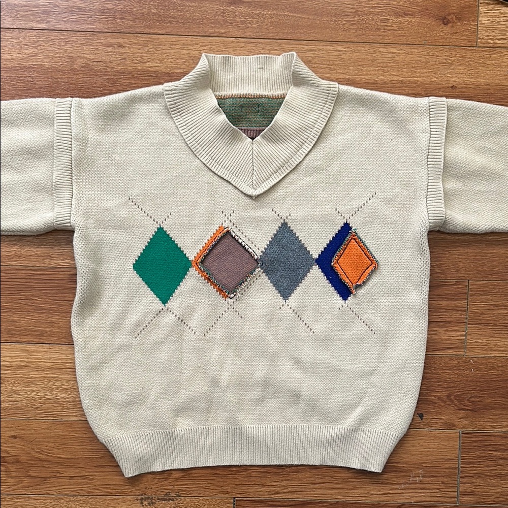 ADER ERROR ARGYLE SWEATER - Picture 5 of 11